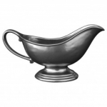 Pewter Stoneware Sauce Boat 9\ Made of Ceramic Stoneware
Oven, Microwave, Dishwasher, and Freezer Safe
Made in Portugal
9\ Length x 4.5\ Height
10 Ounces